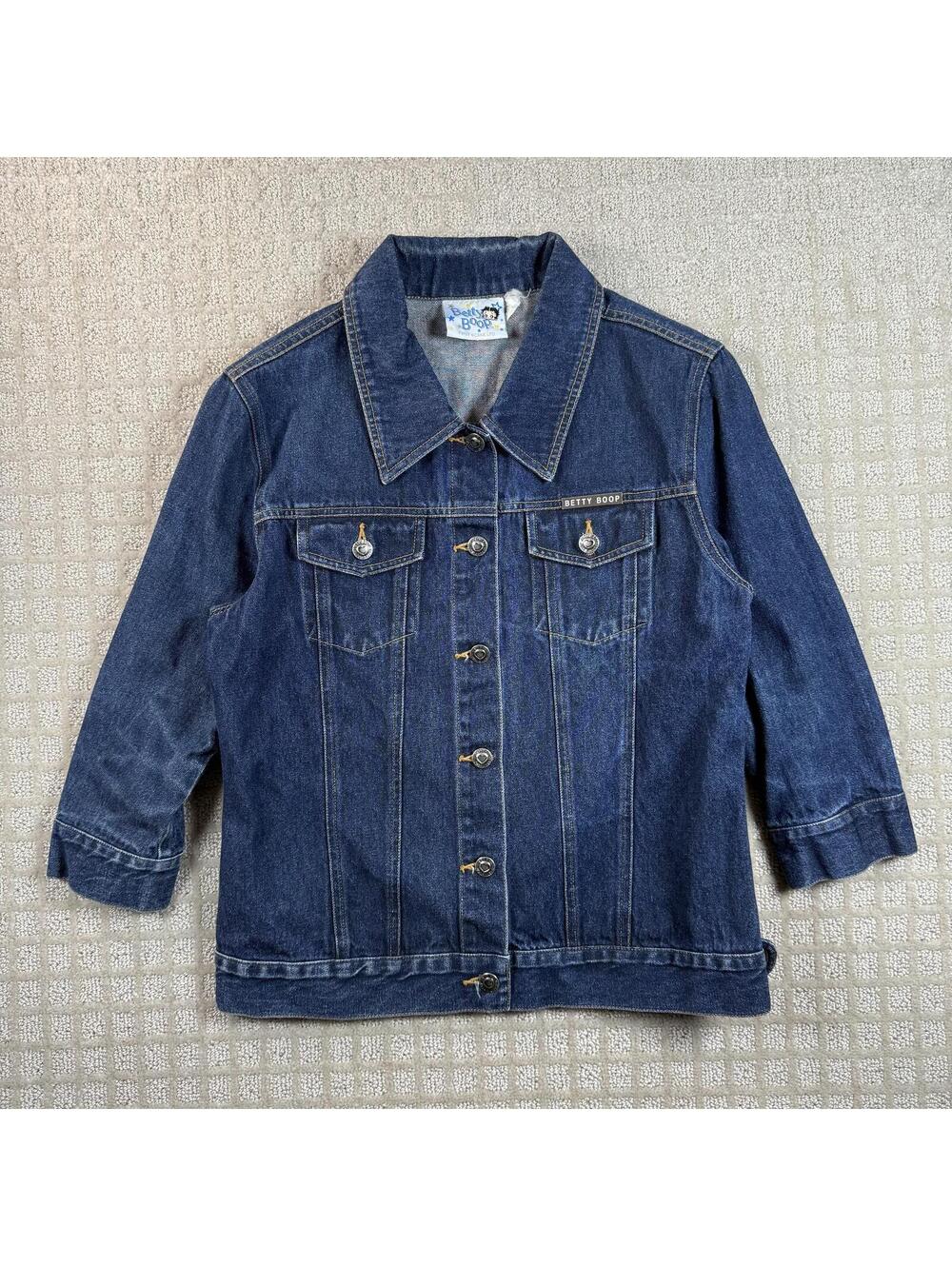 Vintage Betty Boop Denim Jacket Women’s Medium